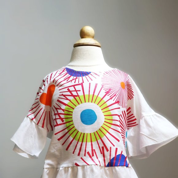 Agatha Ruiz De La Prada white  multi top NWT - Picture 4 of 4